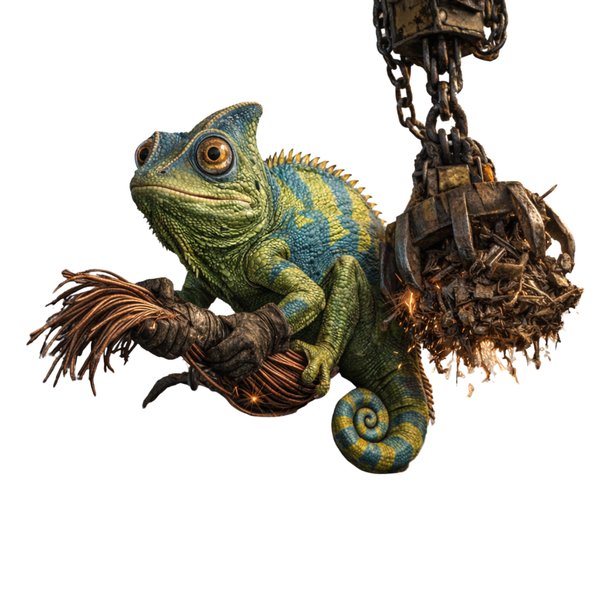 Camaleón Reciclaje Gaitán Ovalle